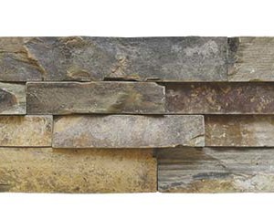 white ledgestone veneer